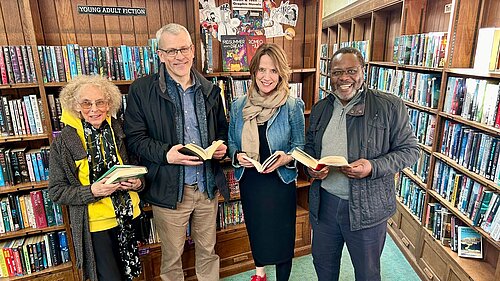 Councillors at Acocks Green Library